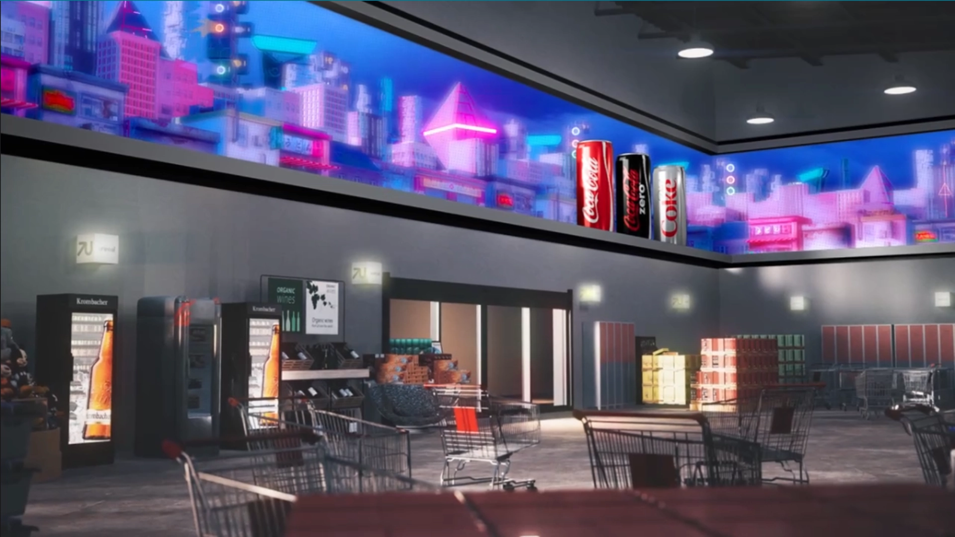 Unireal — Anamorphic 3D LED Display Animation