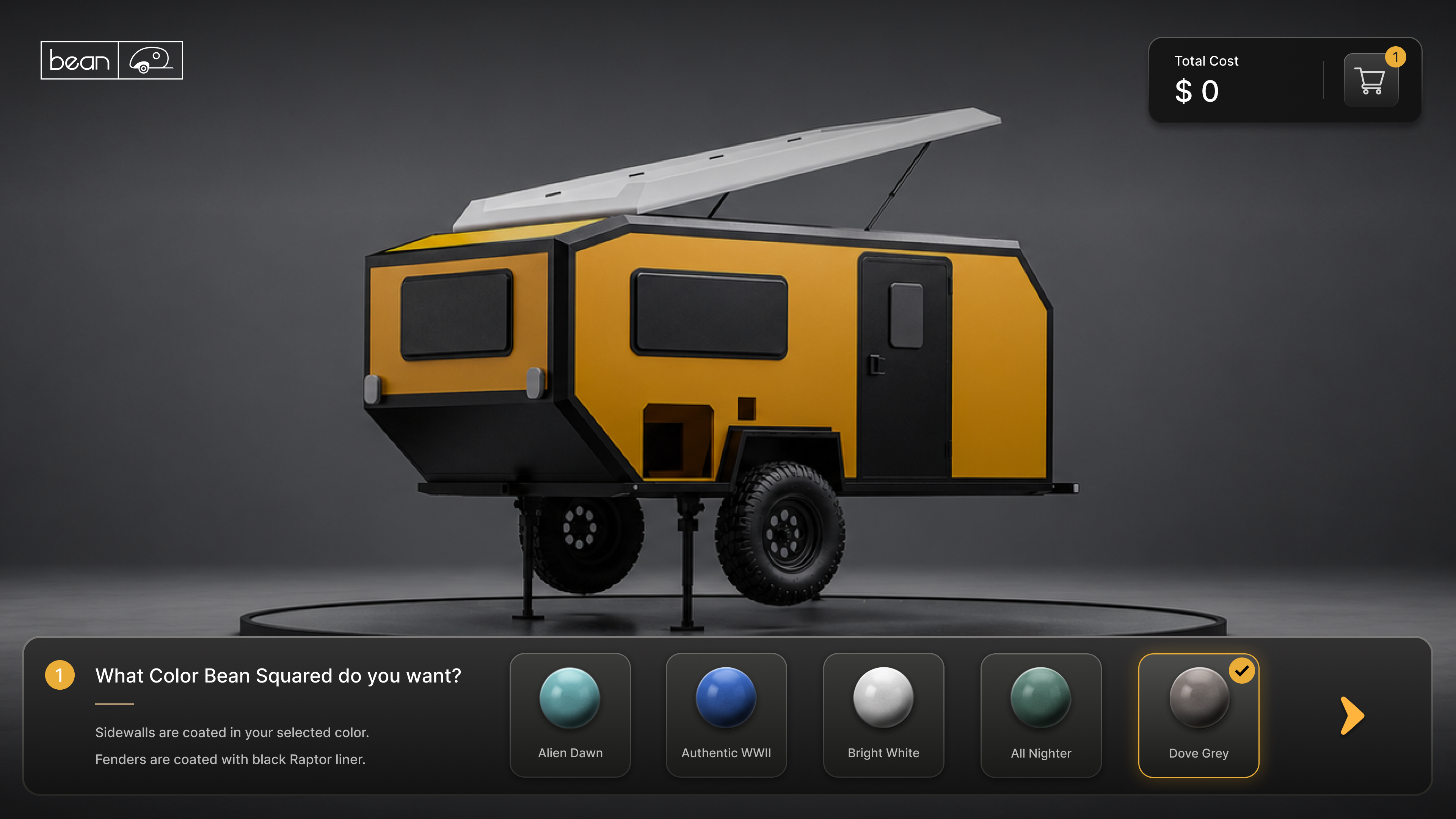 Camper Trailer Configurator