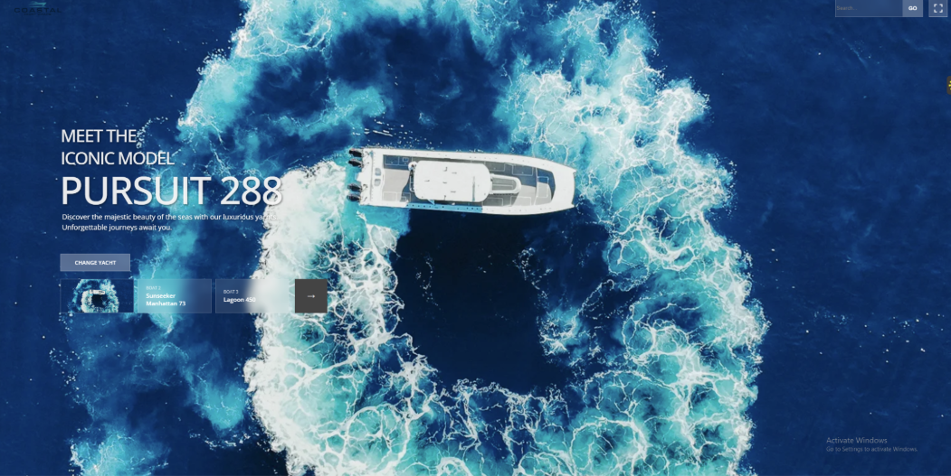 Yacht Web Experience