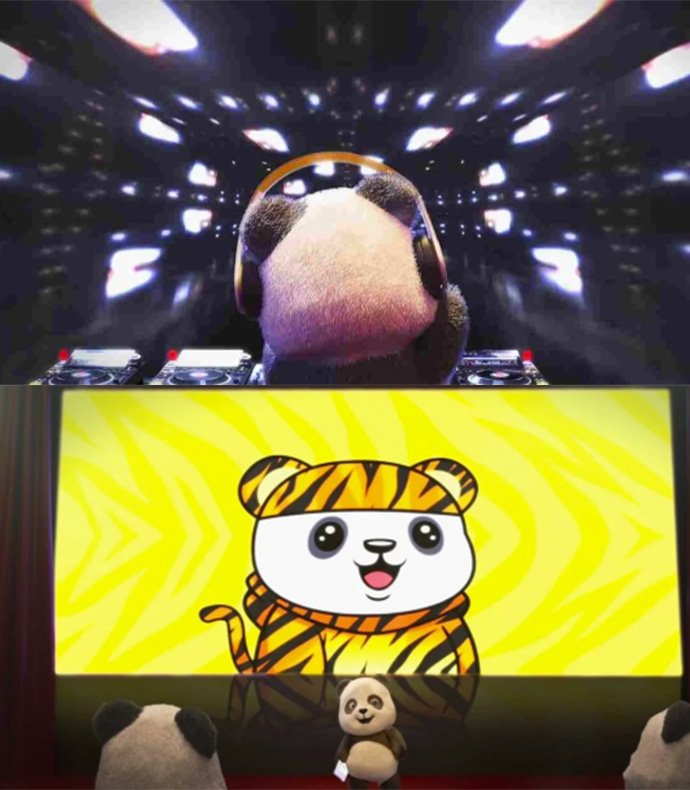 Panda NFT animation portfoio