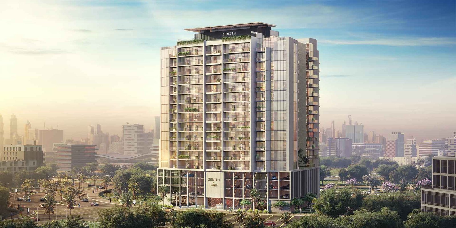 Architectural rendering Dubai